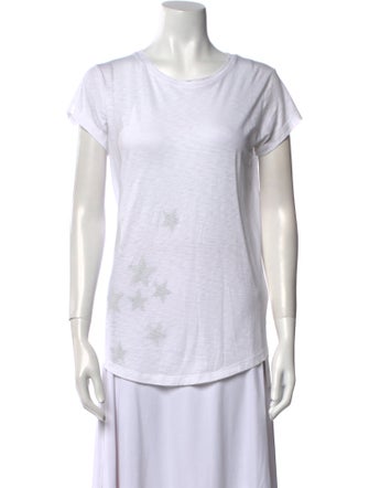 Zadig & Voltaire Scoop Neck Short Sleeve T-Shirt