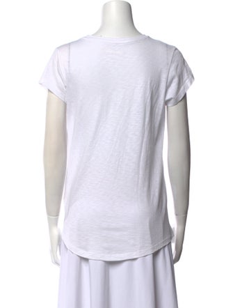 Zadig & Voltaire Scoop Neck Short Sleeve T-Shirt