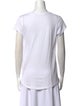 Zadig & Voltaire Scoop Neck Short Sleeve T-Shirt