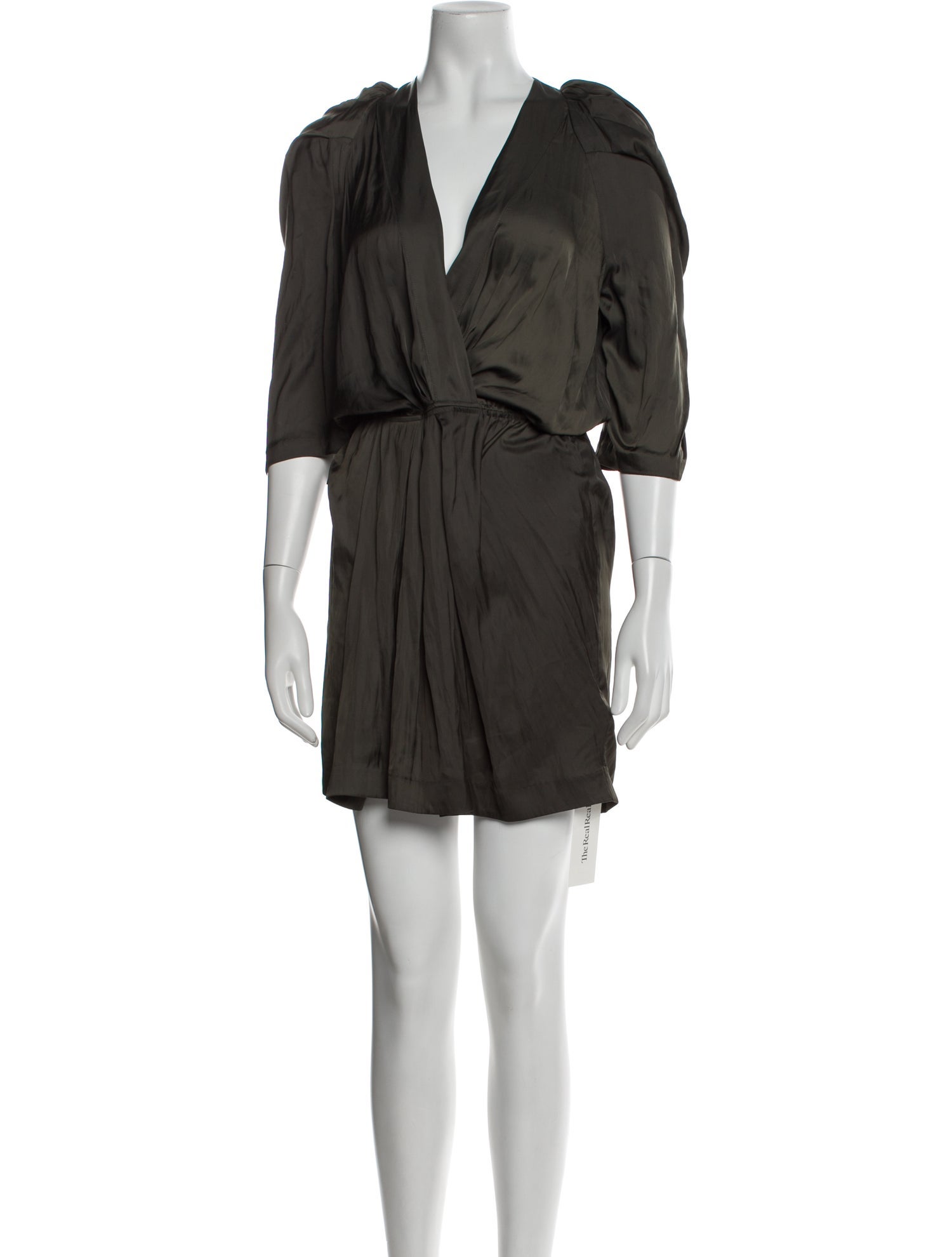 Zadig & Voltaire V-Neck Mini Dress