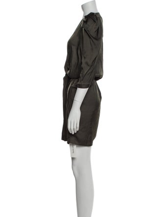 Zadig & Voltaire V-Neck Mini Dress