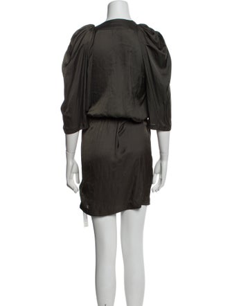 Zadig & Voltaire V-Neck Mini Dress