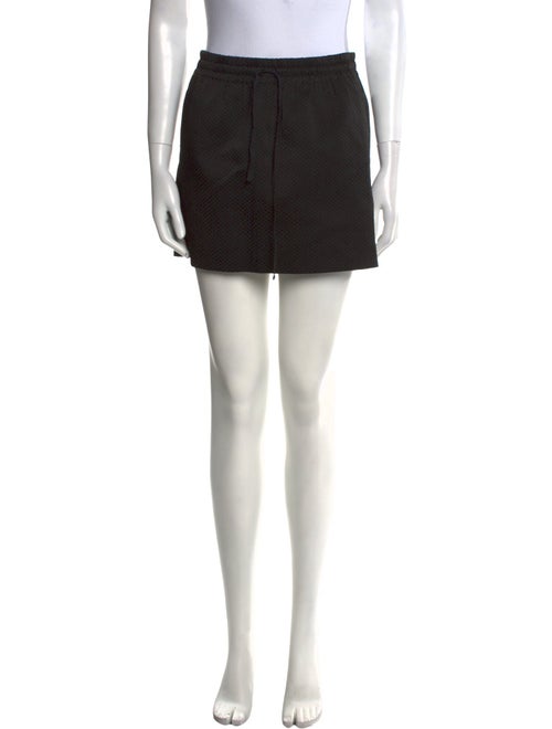 Zadig & Voltaire Raw-Edge Trim Mini Skirt