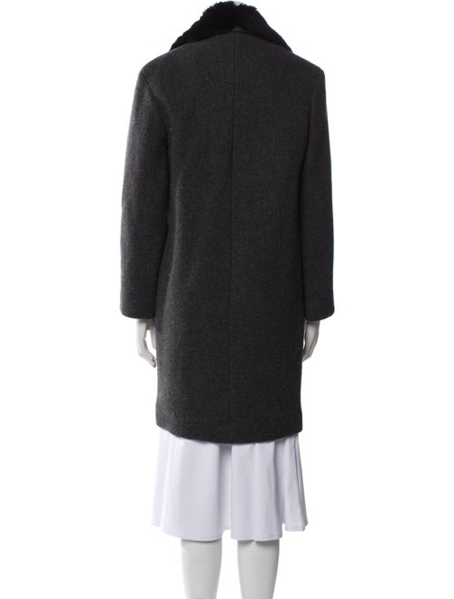 Zadig & Voltaire Wool Fur Coat