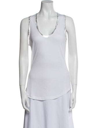Zadig & Voltaire Scoop Neck Sleeveless Top