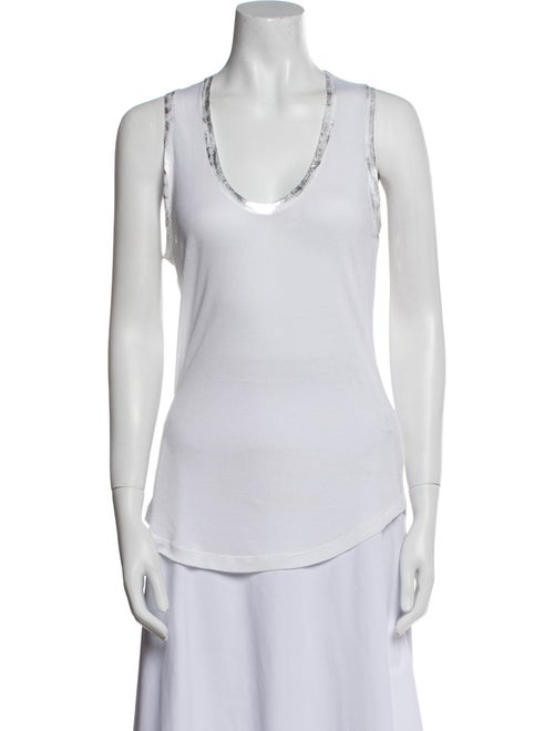 Zadig & Voltaire Scoop Neck Sleeveless Top