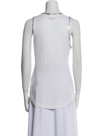 Zadig & Voltaire Scoop Neck Sleeveless Top