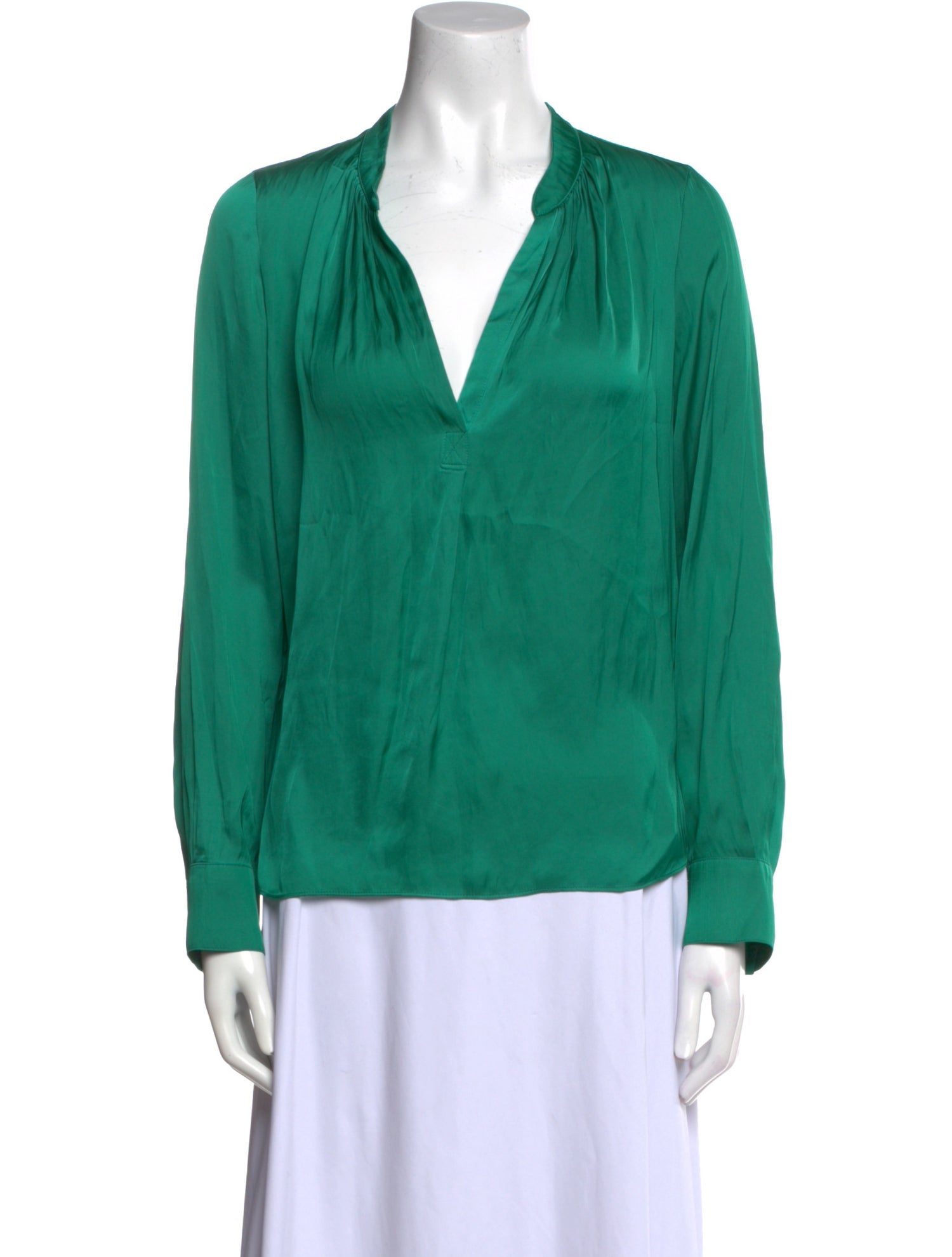 Zadig & Voltaire V-Neck Long Sleeve Blouse