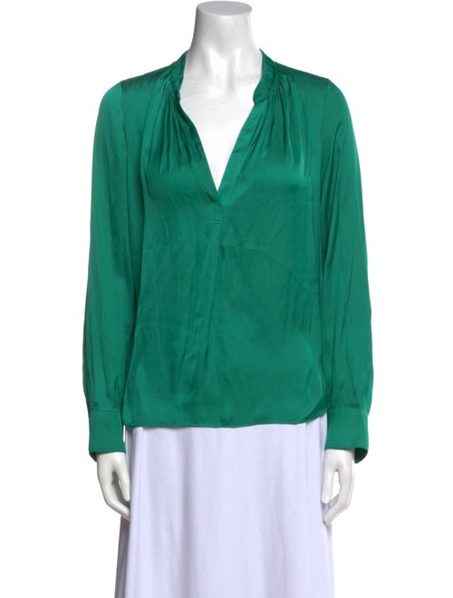 Zadig & Voltaire V-Neck Long Sleeve Blouse