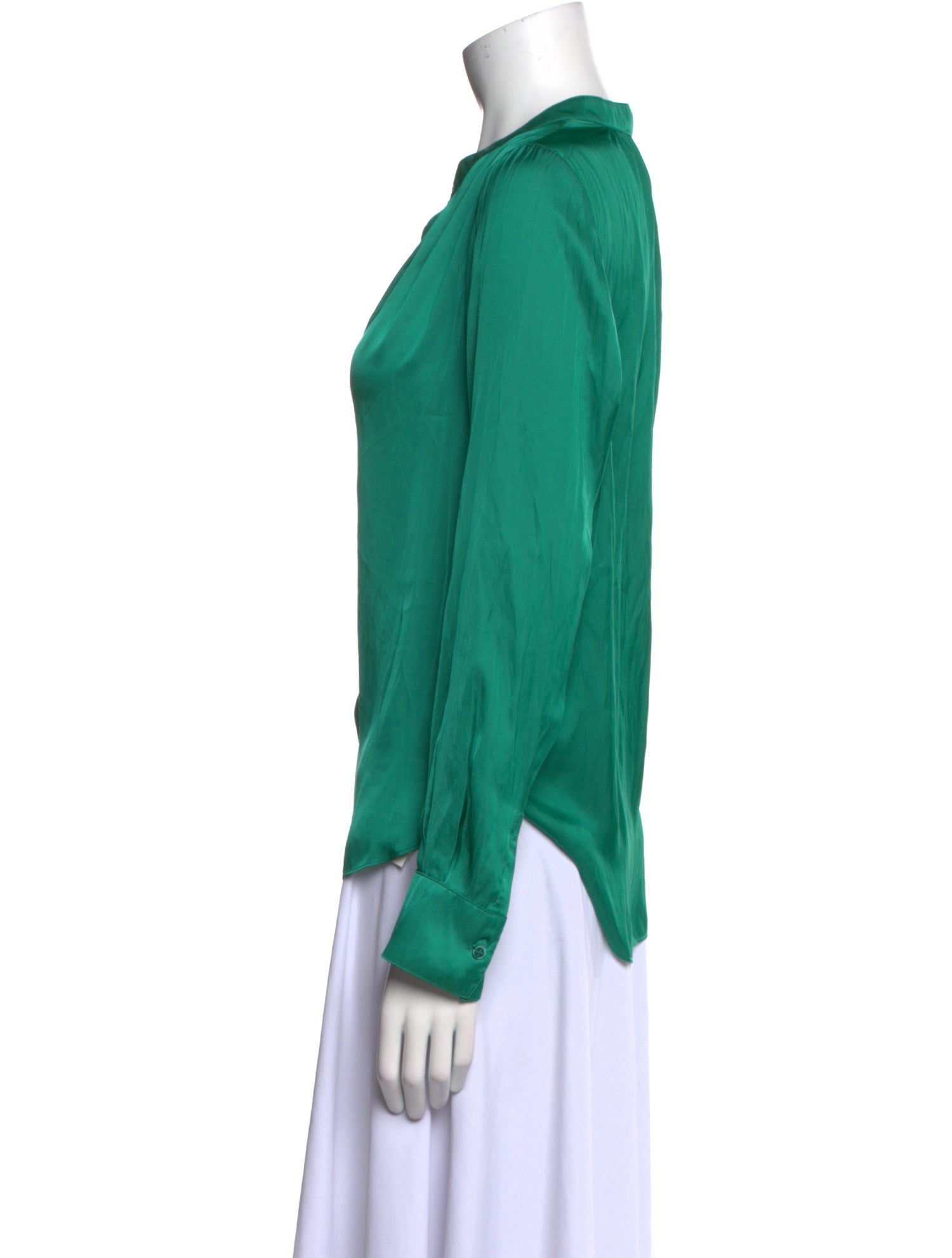 Zadig & Voltaire V-Neck Long Sleeve Blouse