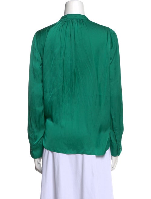 Zadig & Voltaire V-Neck Long Sleeve Blouse