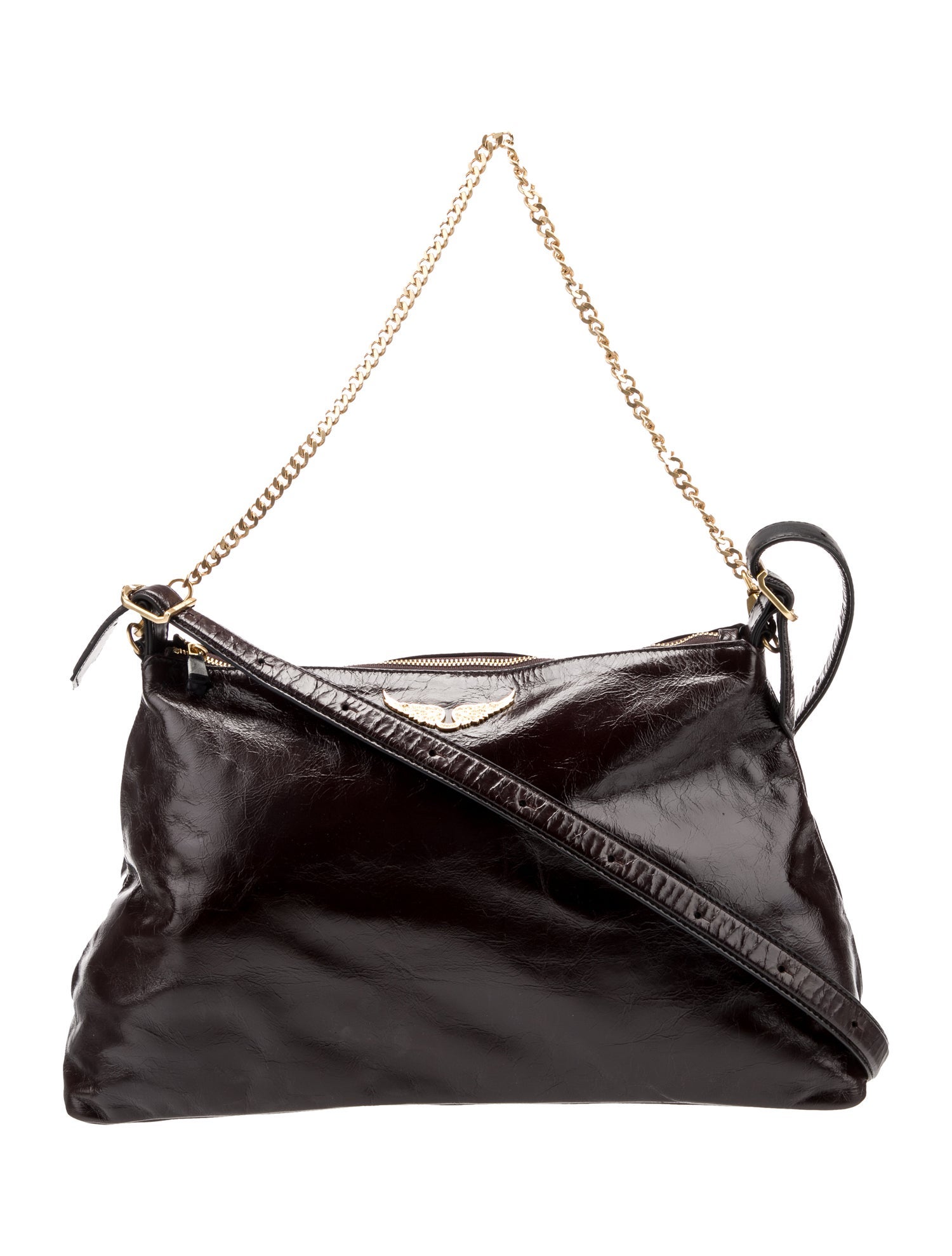 Zadig & Voltaire Leather Shoulder Bag