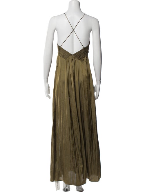 Zadig & Voltaire V-Neck Long Dress
