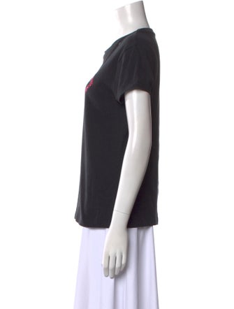 Zadig & Voltaire Graphic Print Crew Neck T-Shirt