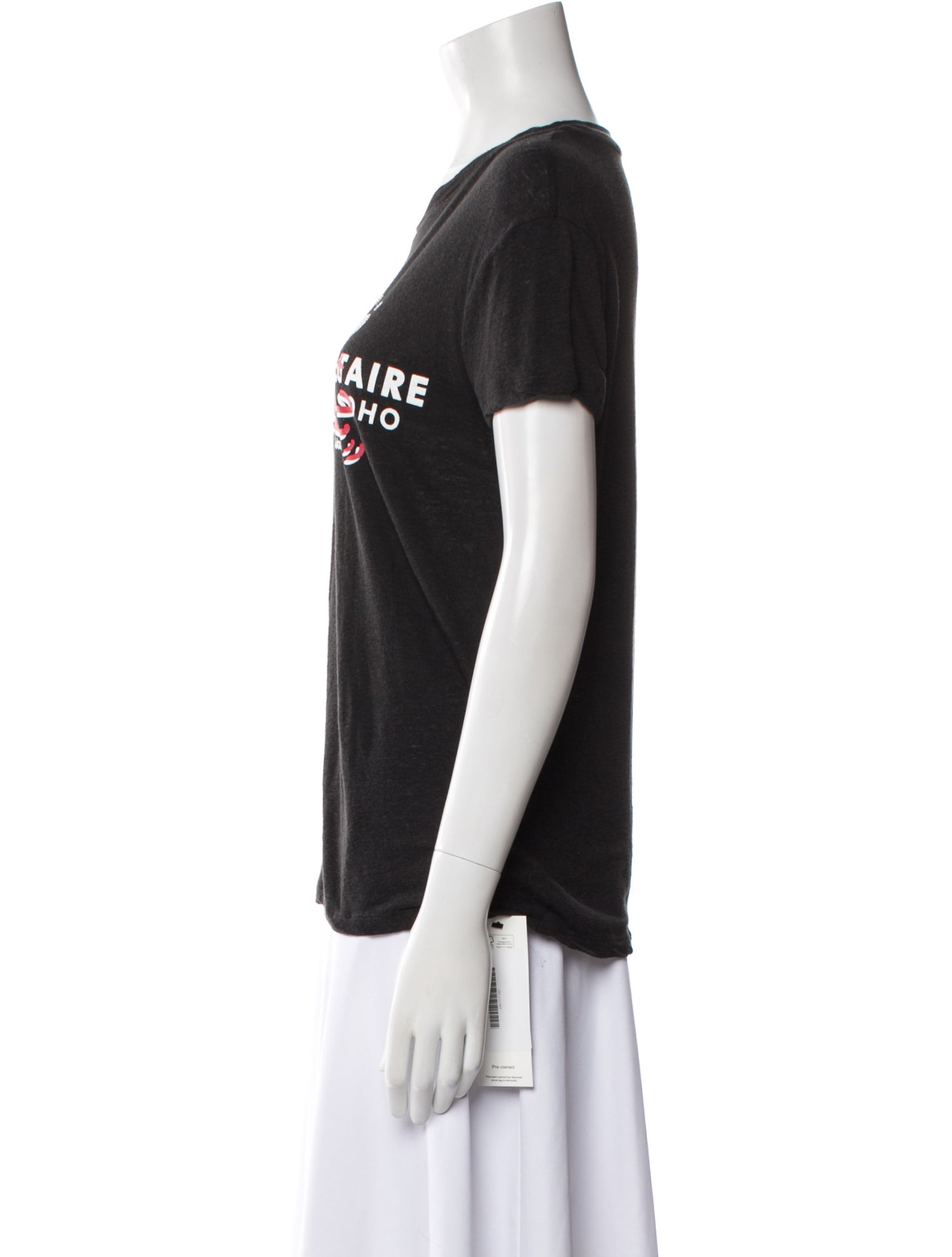 Zadig & Voltaire Graphic Print Crew Neck T-Shirt