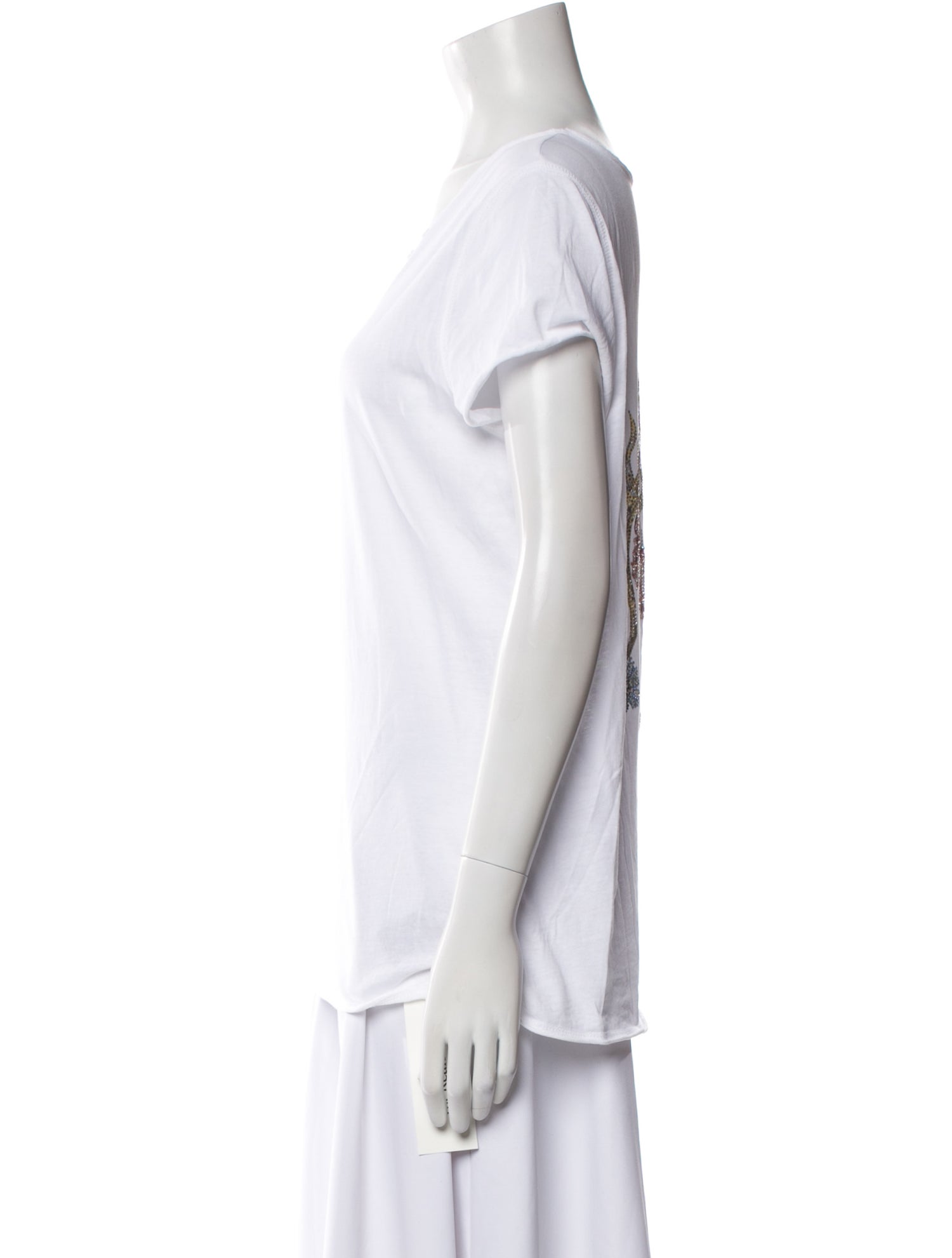 Zadig & Voltaire V-Neck Short Sleeve T-Shirt