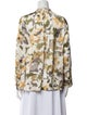 Zadig & Voltaire Printed V-Neck Blouse