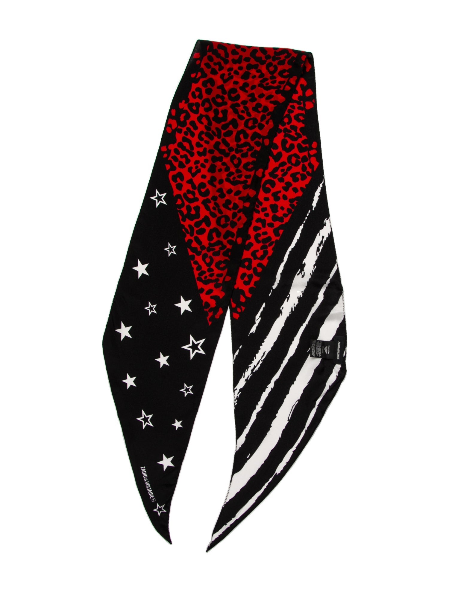 Zadig & Voltaire Silk Printed Scarf