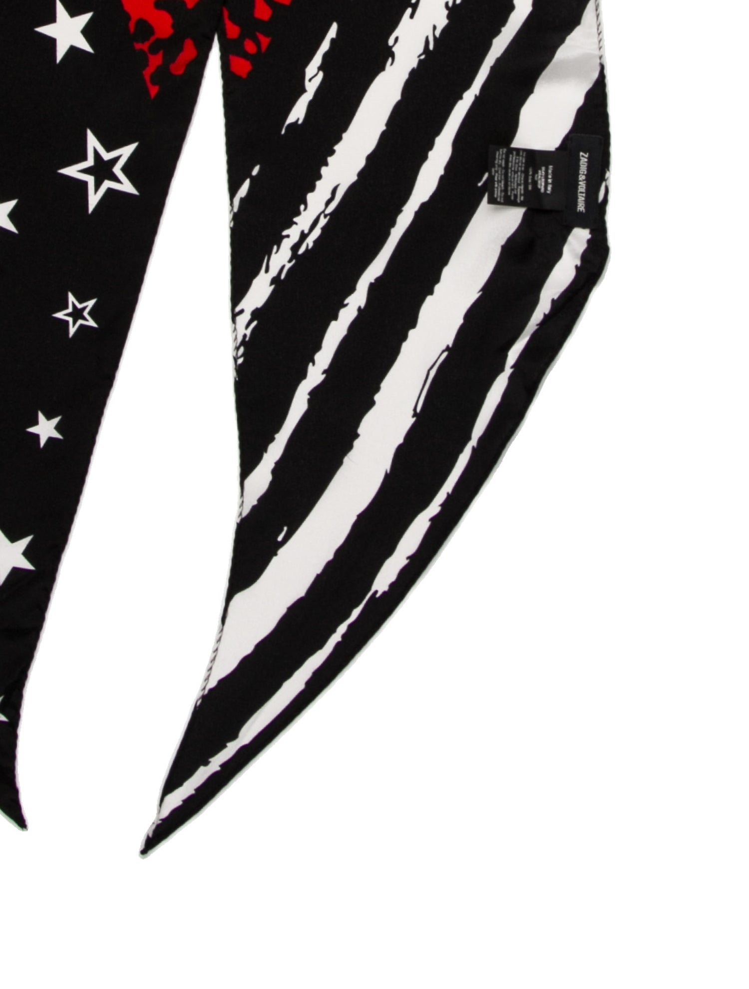 Zadig & Voltaire Silk Printed Scarf