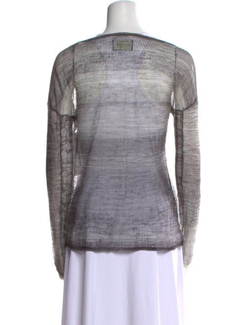 Zadig & Voltaire Printed Scoop Neck Sweater