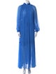 Zadig & Voltaire Mock Neck Long Dress