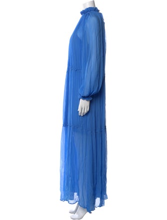 Zadig & Voltaire Mock Neck Long Dress