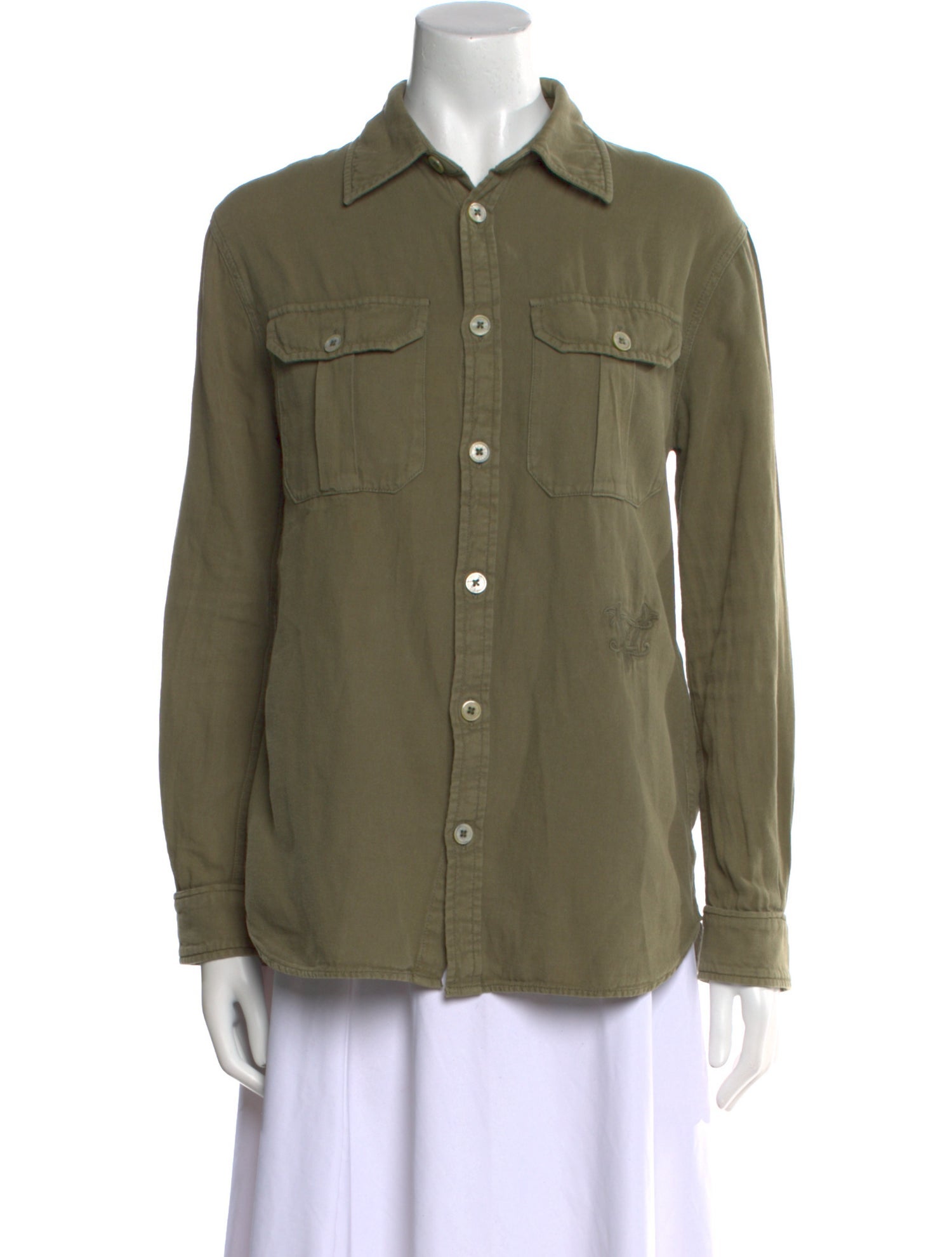 Zadig & Voltaire Long Sleeve Button-Up Top