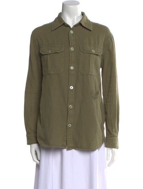 Zadig & Voltaire Long Sleeve Button-Up Top