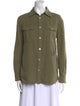 Zadig & Voltaire Long Sleeve Button-Up Top