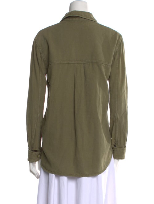 Zadig & Voltaire Long Sleeve Button-Up Top