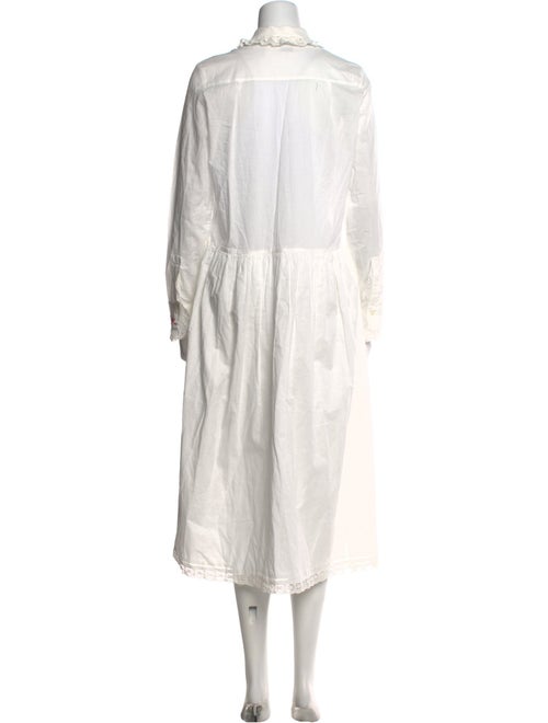 Zadig & Voltaire Mock Neck Midi Length Dress