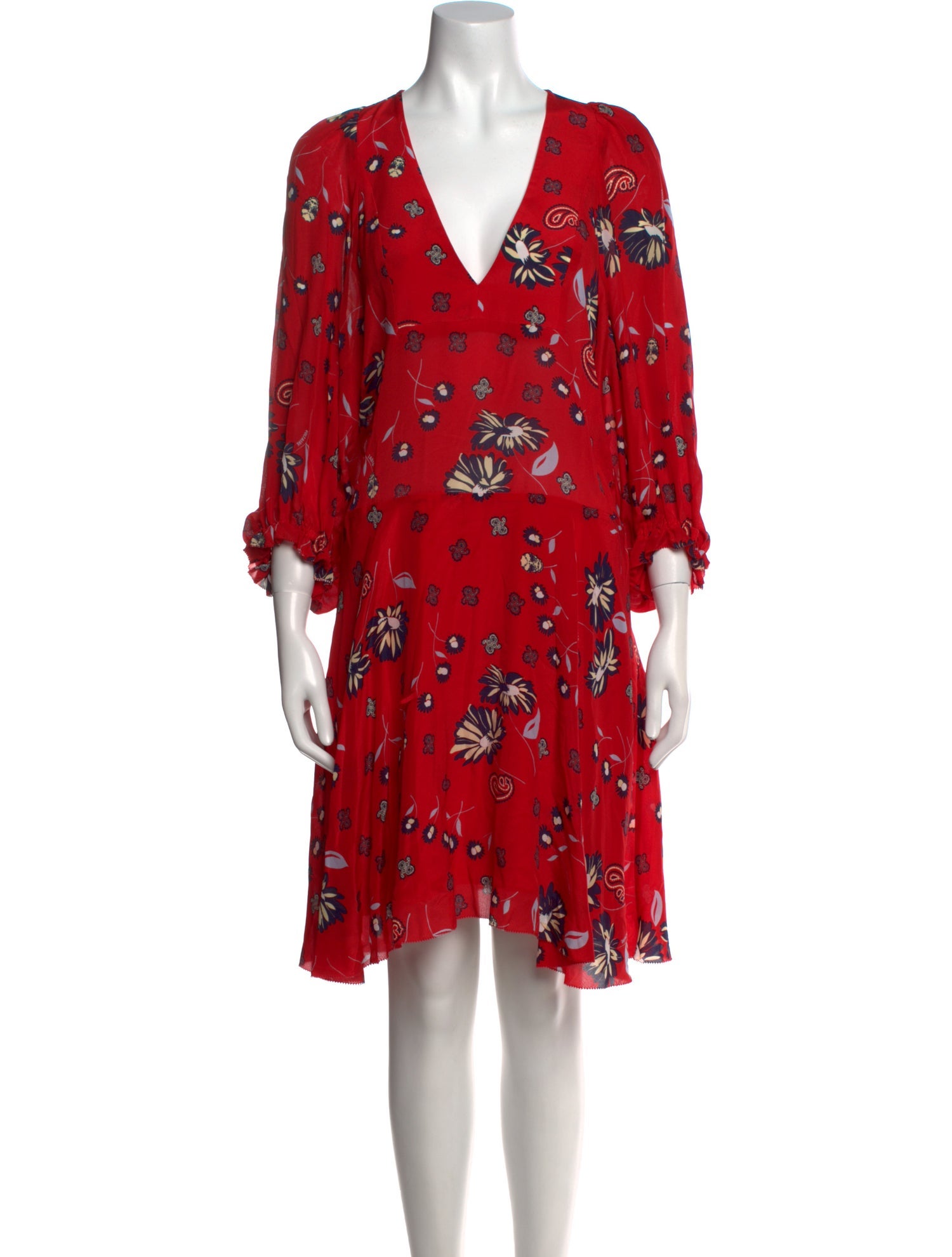 Zadig & Voltaire Silk Knee-Length Dress