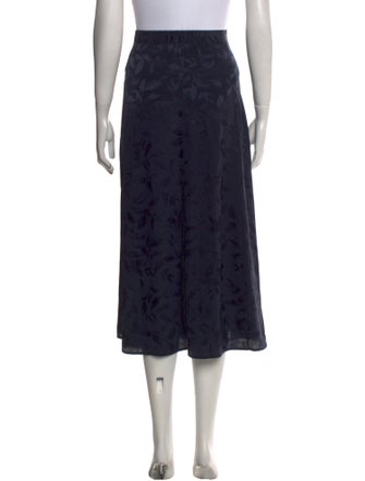 Zadig & Voltaire Silk Midi Length Skirt