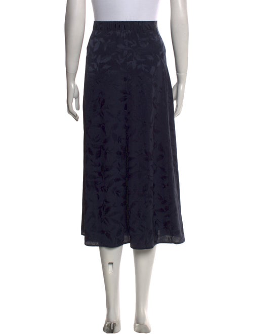 Zadig & Voltaire Silk Midi Length Skirt
