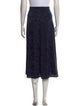 Zadig & Voltaire Silk Midi Length Skirt