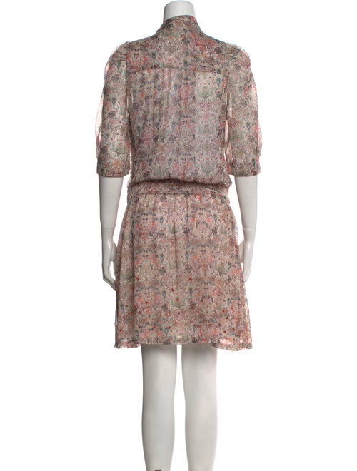 Zadig & Voltaire Floral Print Knee-Length Dress