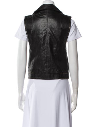 Zadig & Voltaire Lamb Leather Biker Jacket