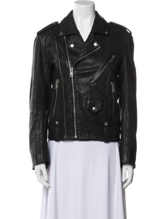 Zadig & Voltaire Leather Biker Jacket