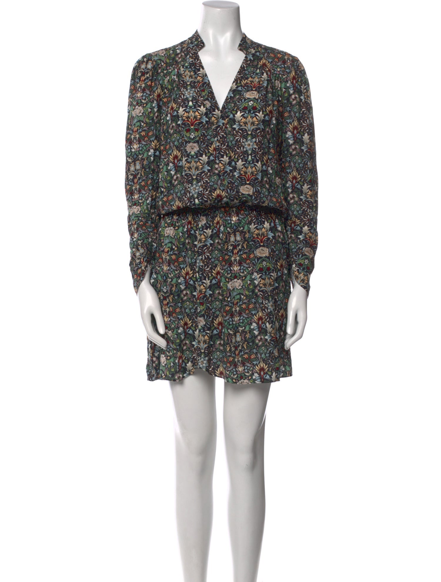 Zadig & Voltaire Floral Print Mini Dress