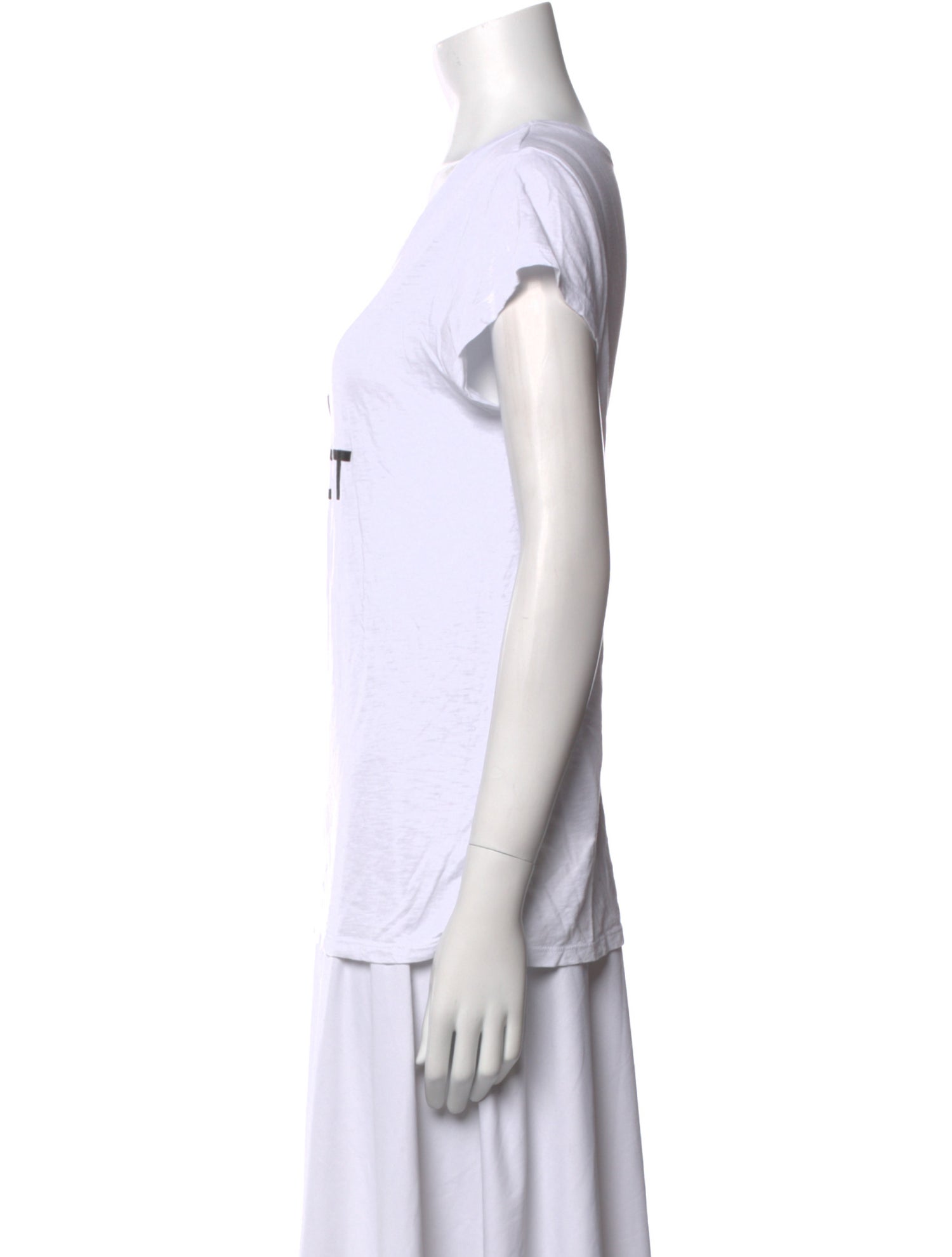 Zadig & Voltaire Graphic Print Scoop Neck T-Shirt