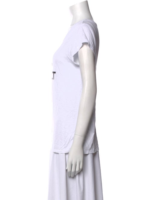 Zadig & Voltaire Graphic Print Scoop Neck T-Shirt