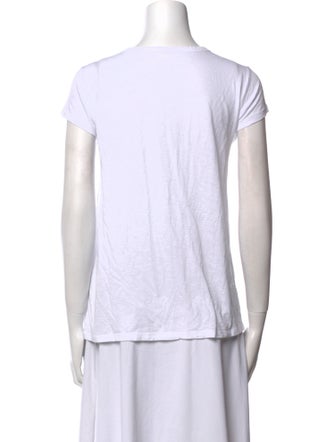 Zadig & Voltaire Graphic Print Scoop Neck T-Shirt