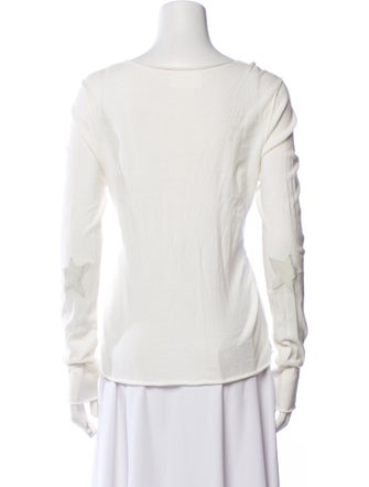 Zadig & Voltaire V-Neck Long Sleeve Top