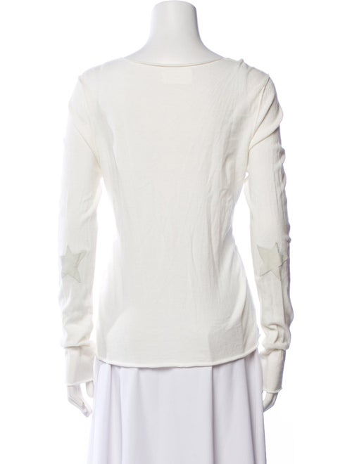 Zadig & Voltaire V-Neck Long Sleeve Top