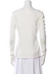 Zadig & Voltaire V-Neck Long Sleeve Top
