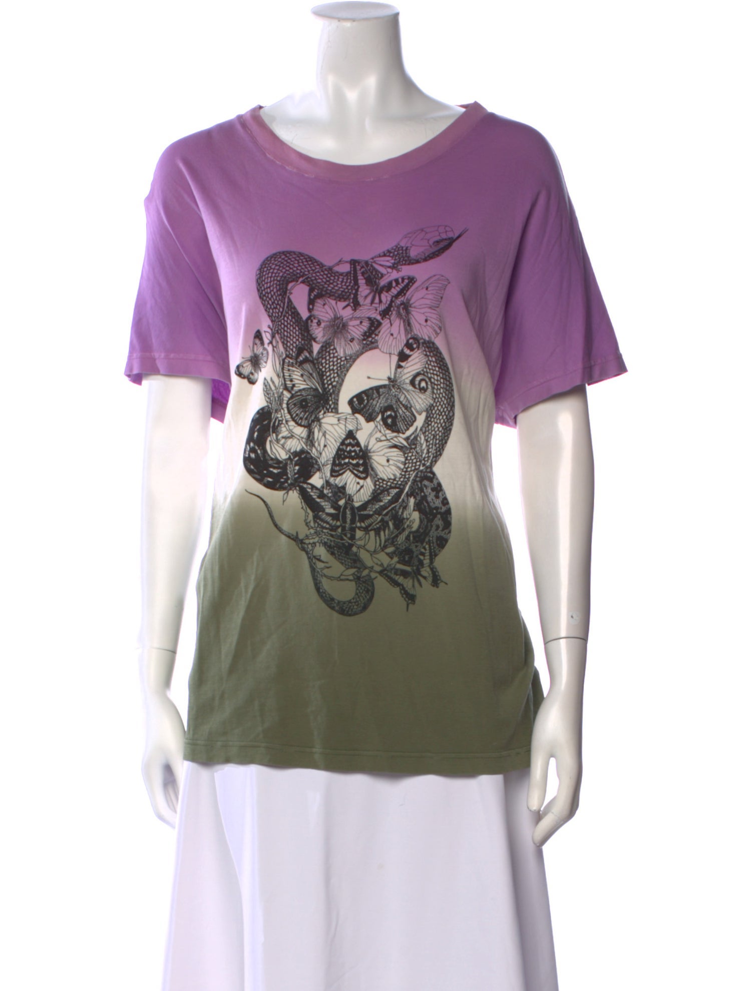 Zadig & Voltaire Graphic Print Crew Neck T-Shirt