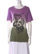 Zadig & Voltaire Graphic Print Crew Neck T-Shirt