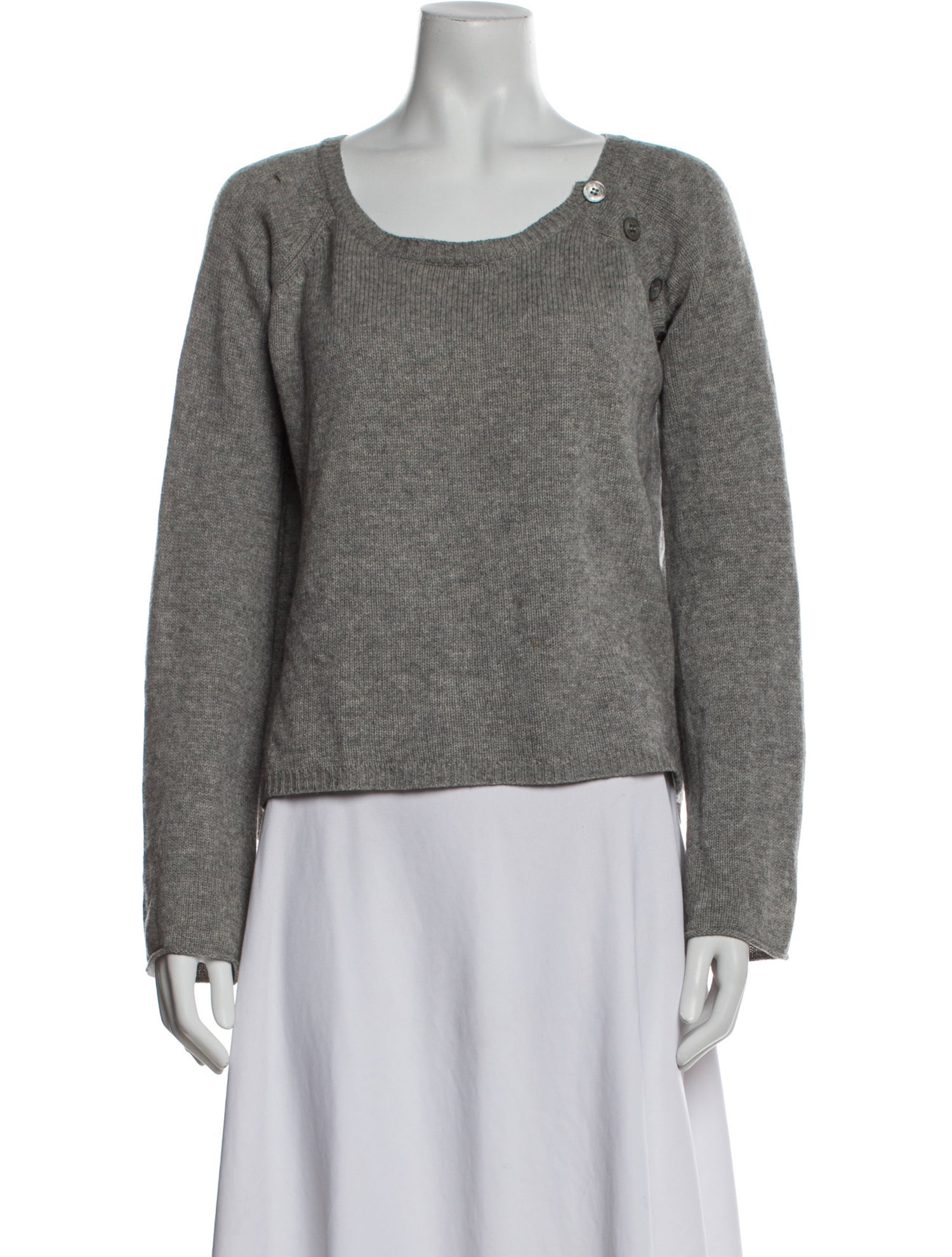 Zadig & Voltaire Cashmere Scoop Neck Sweater