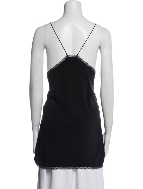 Zadig & Voltaire Silk Lace Trim Embellishment Pajamas