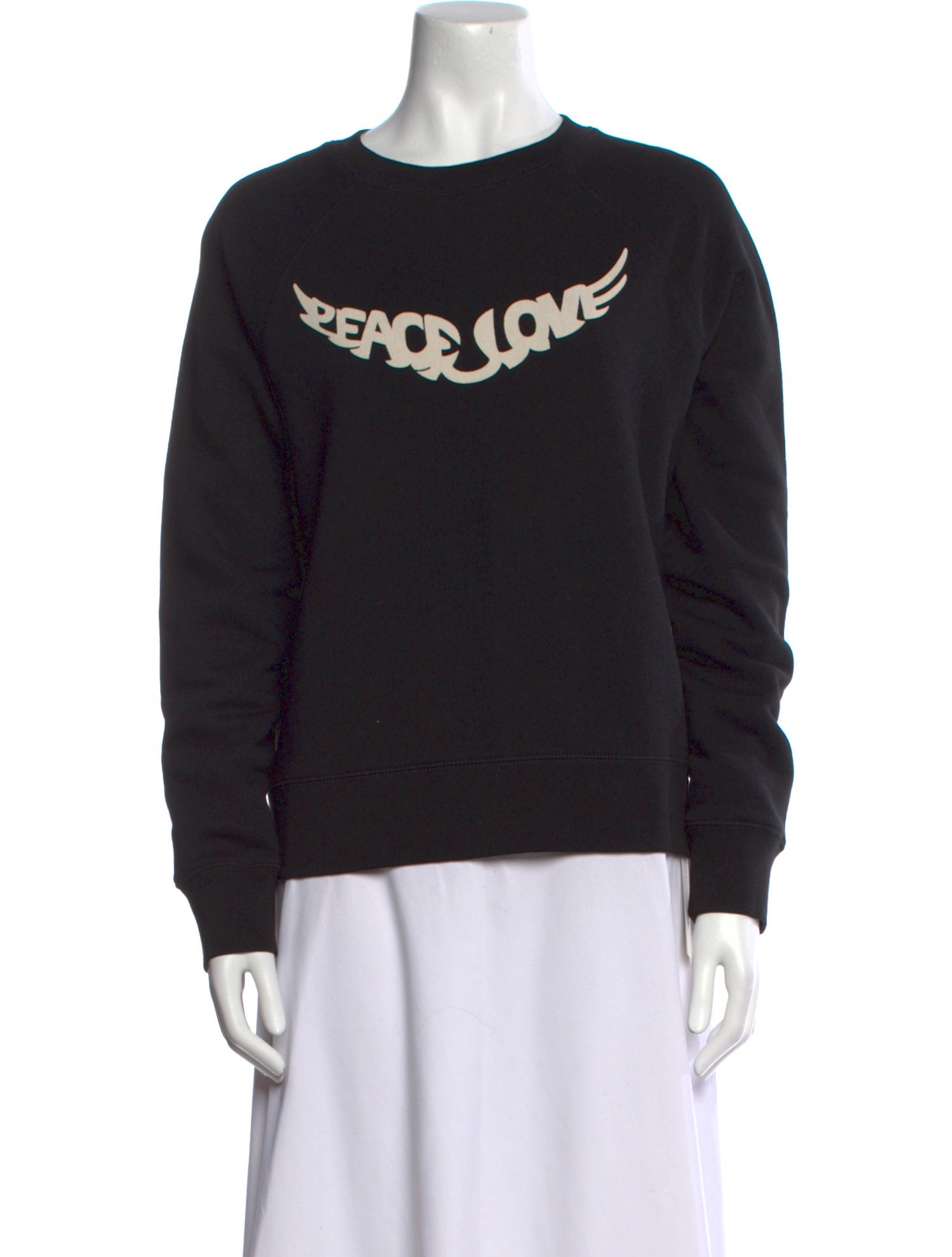 Zadig & Voltaire Graphic Print Crew Neck Sweatshirt w/ Tags